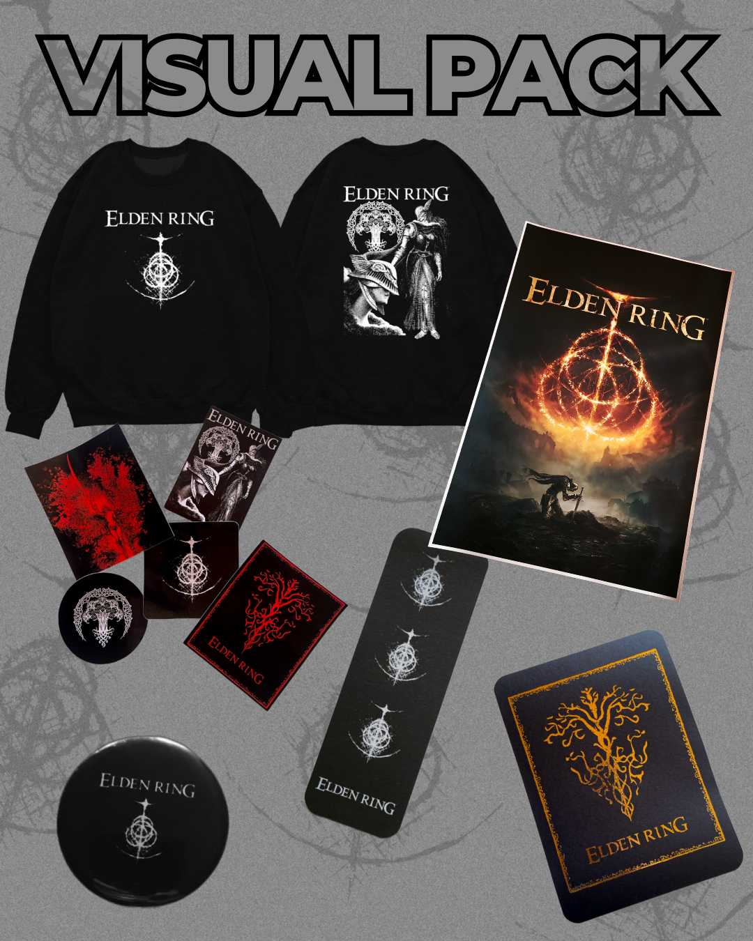 Visual Pack: Elden ring / Polerón polo.