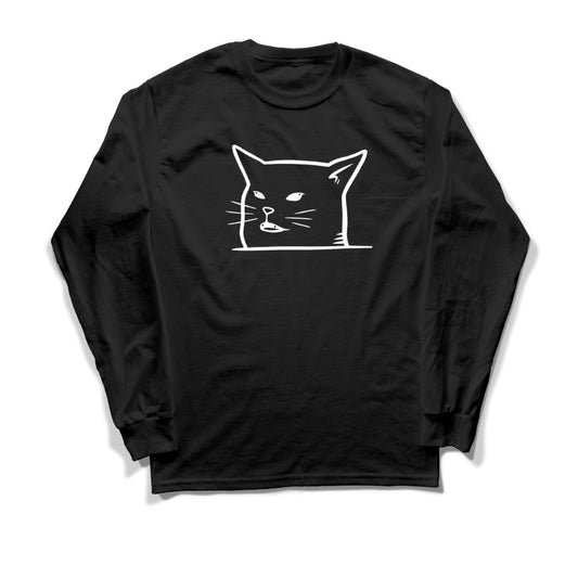 Meme Cat - Manga Larga