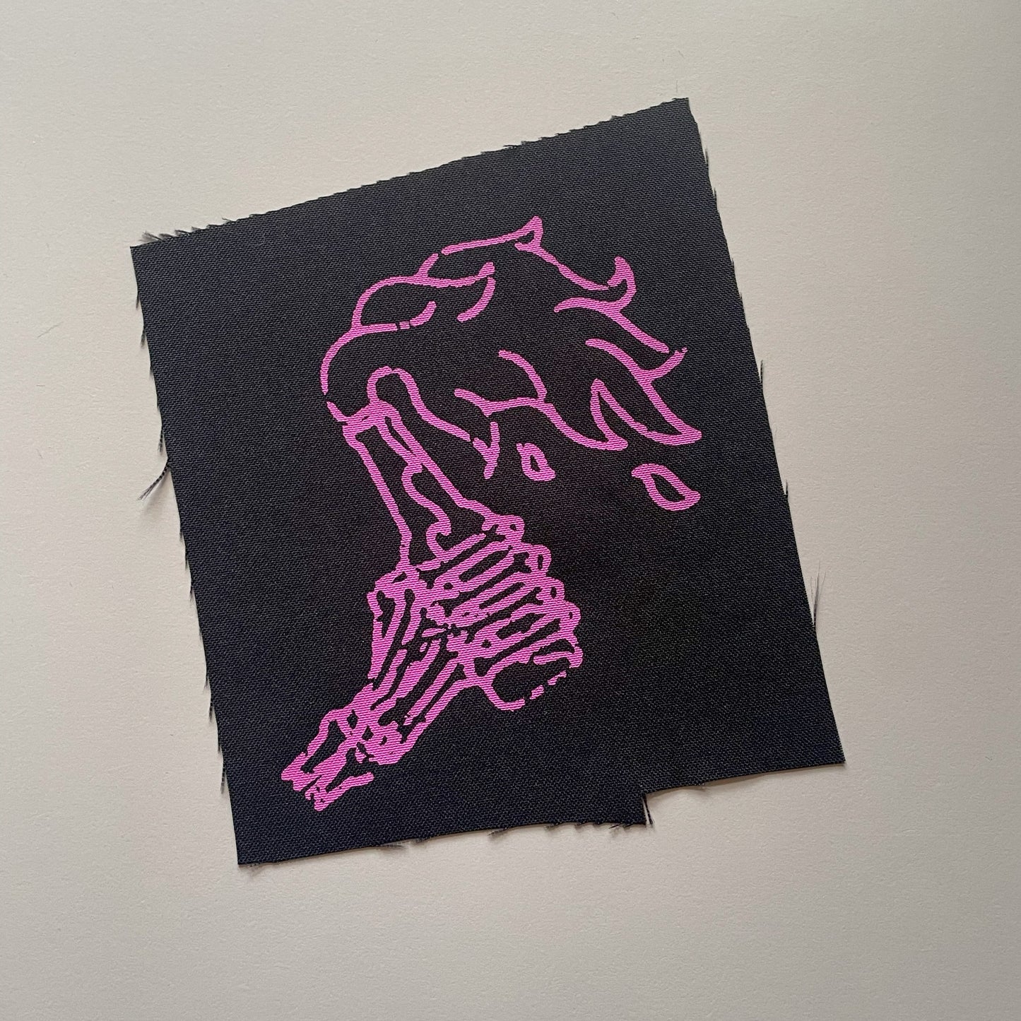 Parche - Botella/Fuego