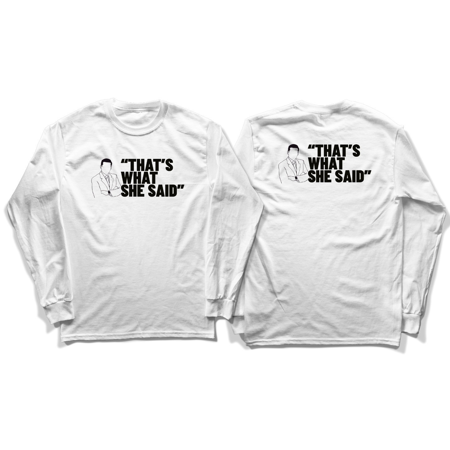 That's What She Said/The Office - Manga Larga