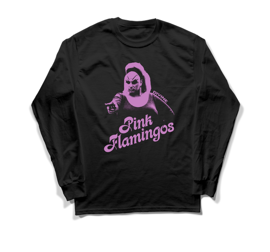 Pink Flamingos - Manga Larga