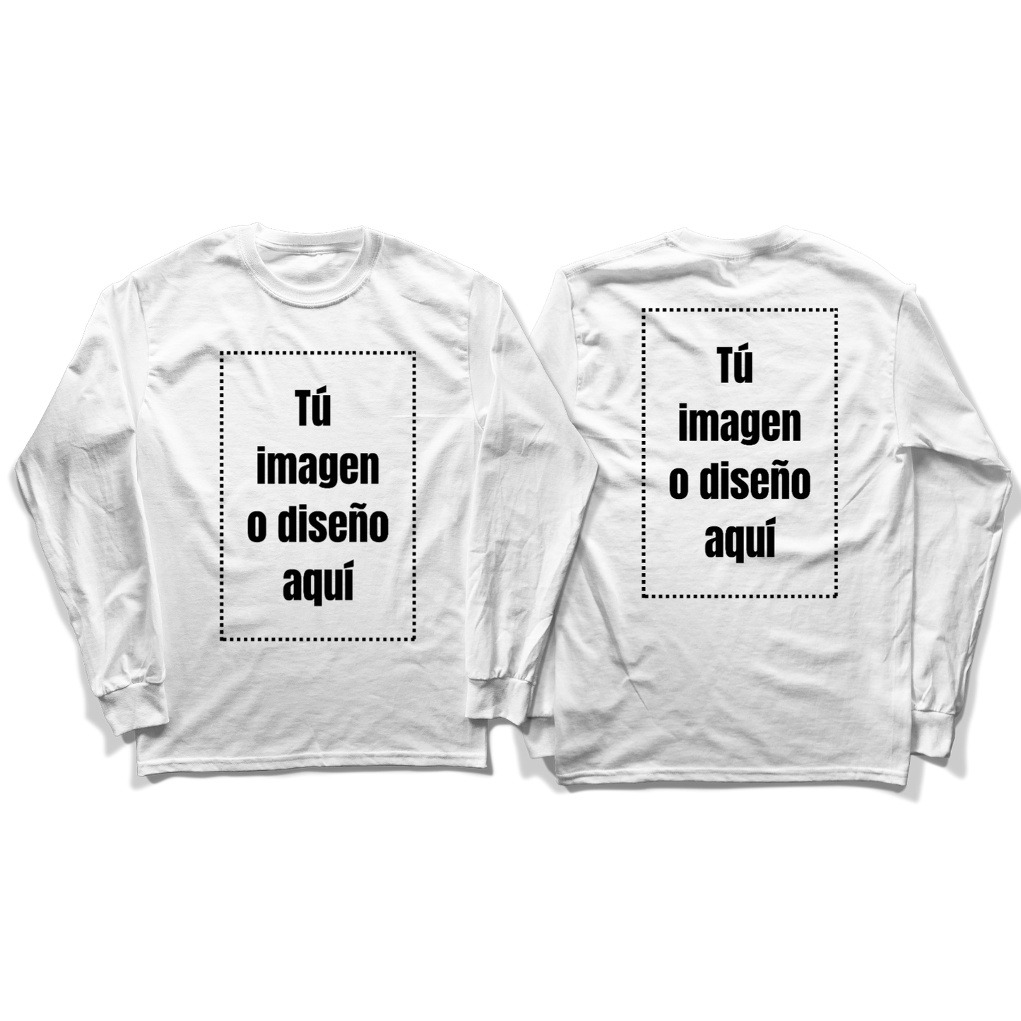 Poleras Personalizadas - Manga Larga.