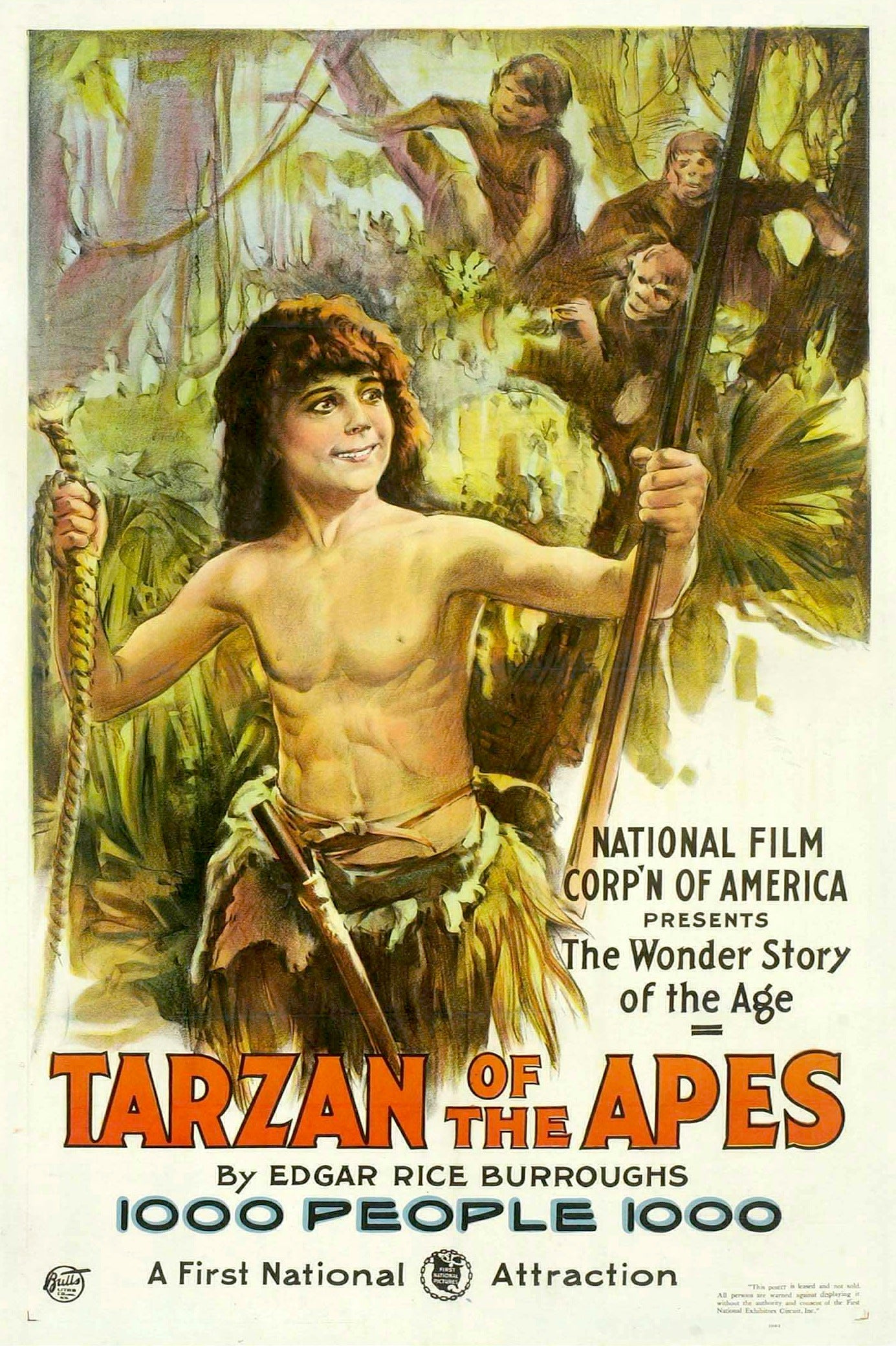 Poster: Tarzan of the Apes