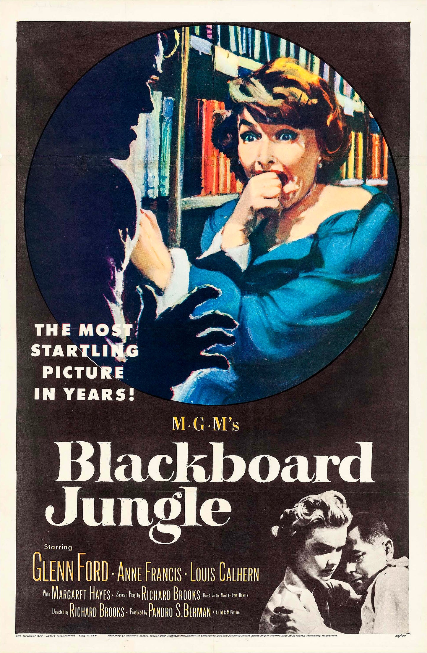Poster: blackboard jungle