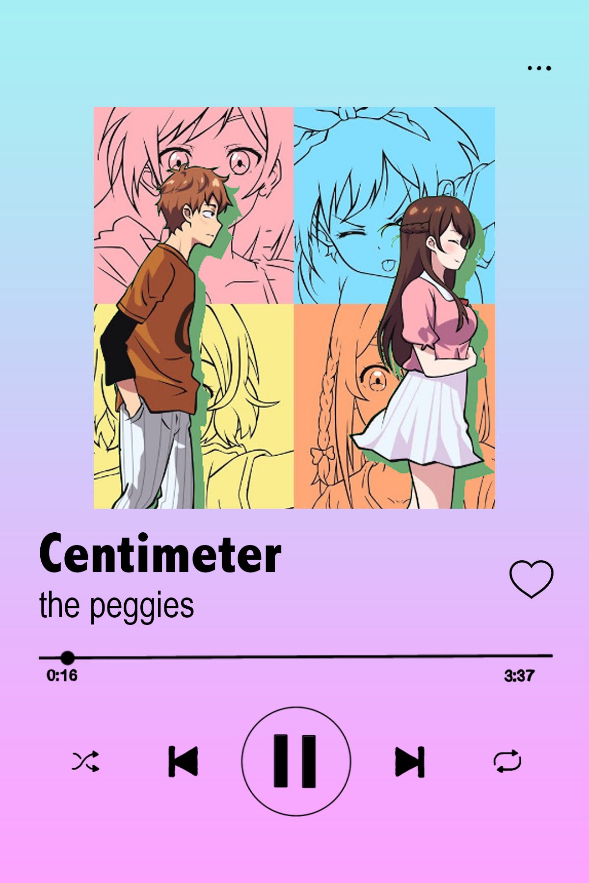 Postcards Anime Playlist