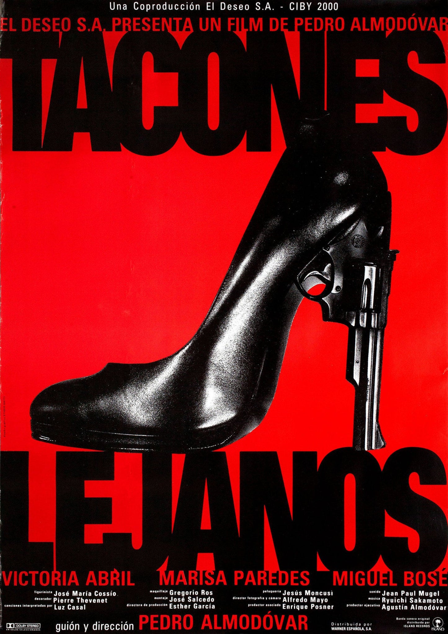 Poster: Tacones lejanos