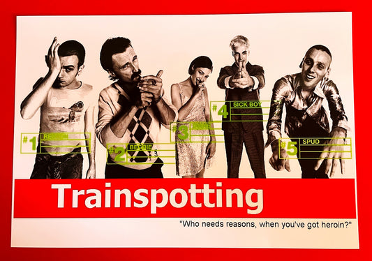 trainspotting- Postcards + Poster