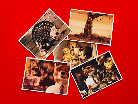 Fantastic Mr. Fox - Postcards + Poster