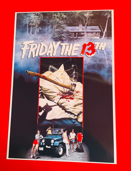 Friday The 13th - Postcards + Poster