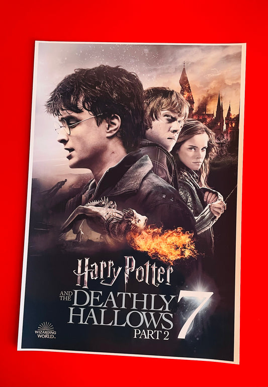 Harry Potter 7 - Parte 2 - Postcards + Poster