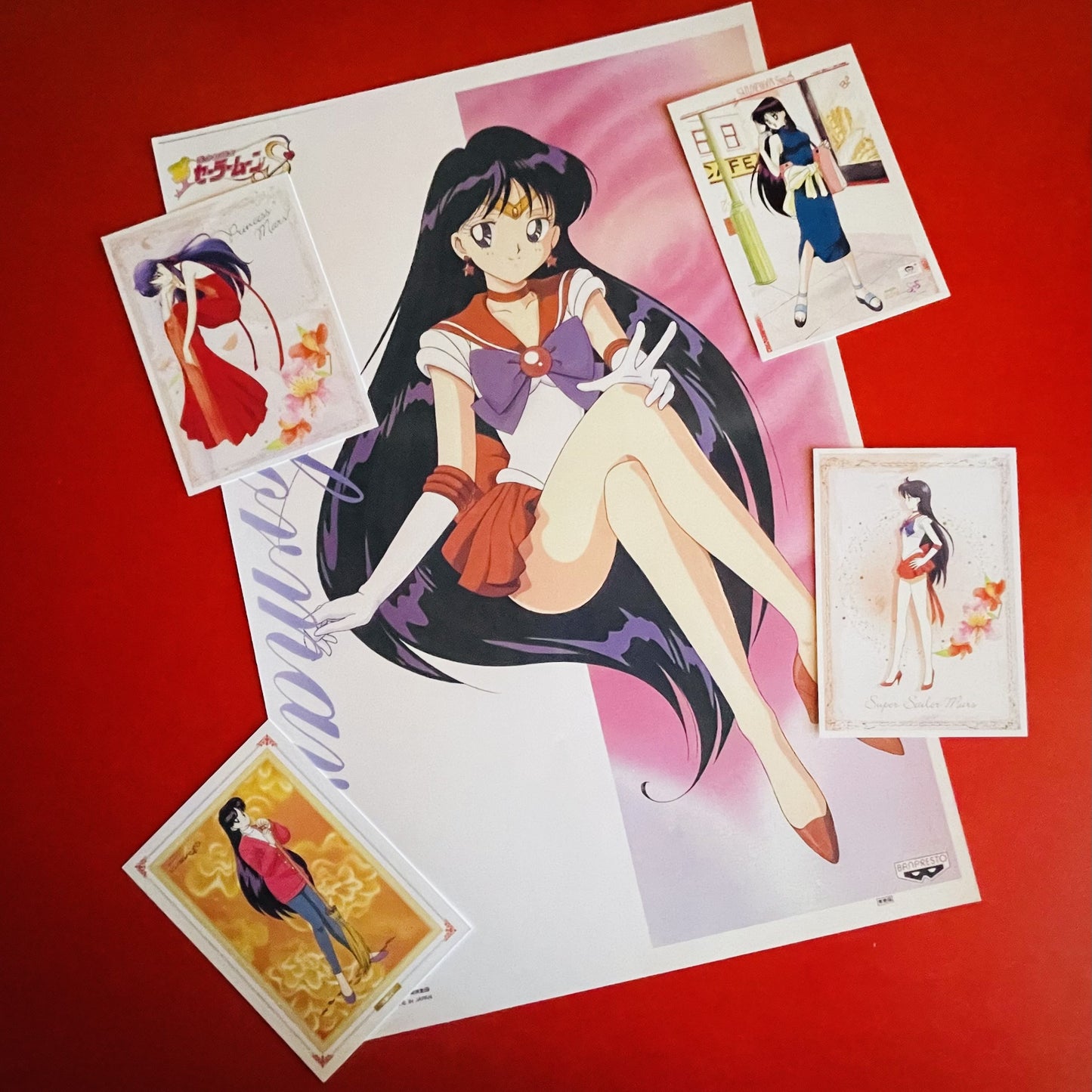Sailor Mars - Postcards + Poster