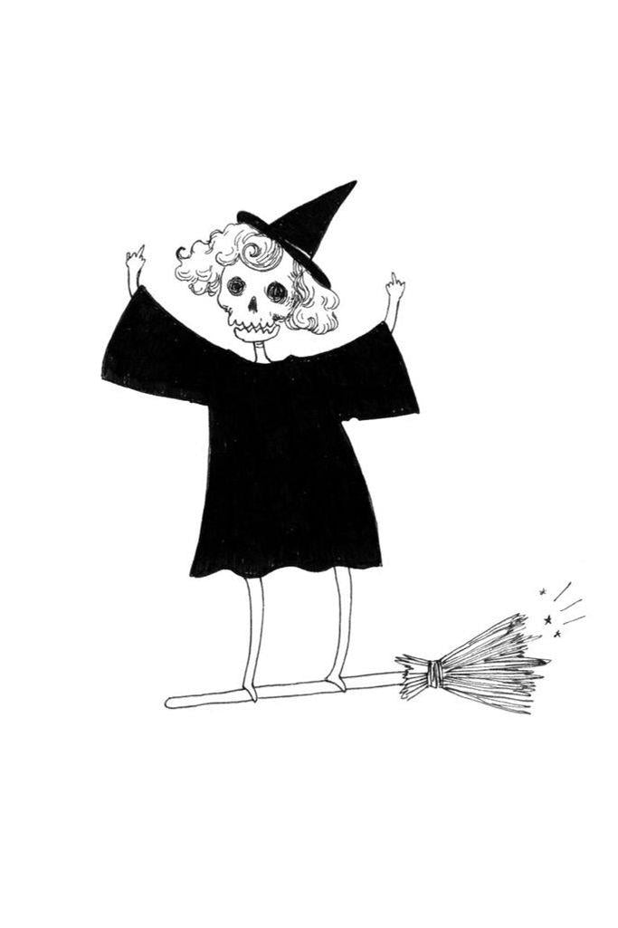 Afiches A4 - witch