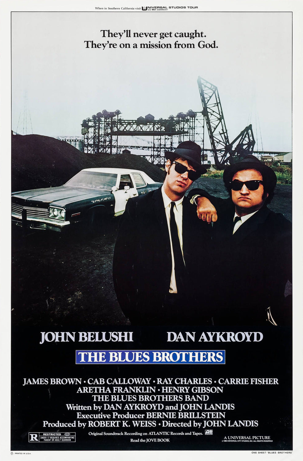 Poster: the blues brothers
