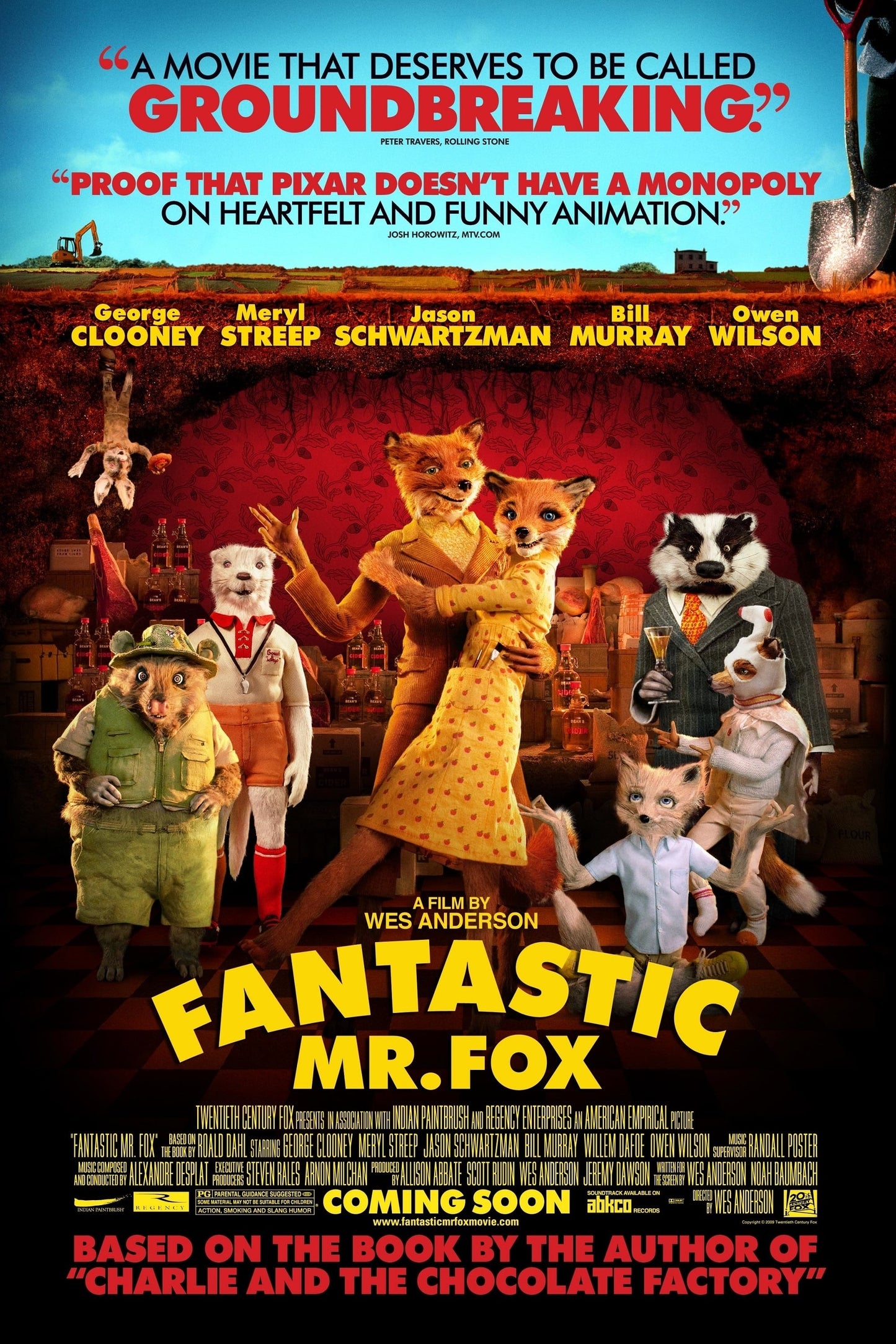 Poster: Fantastic Mr. Fox