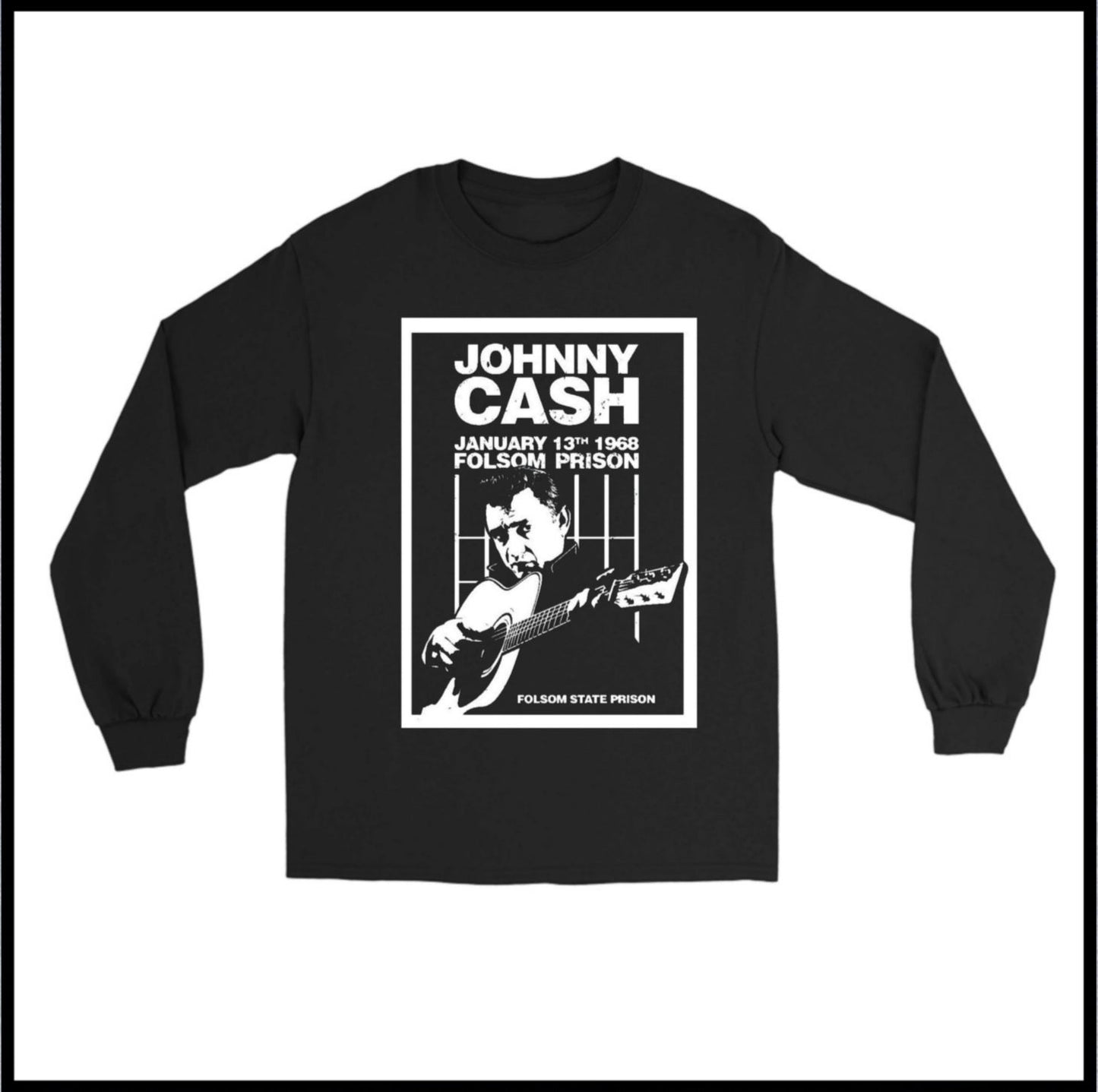 Johnny Cash - Manga Larga