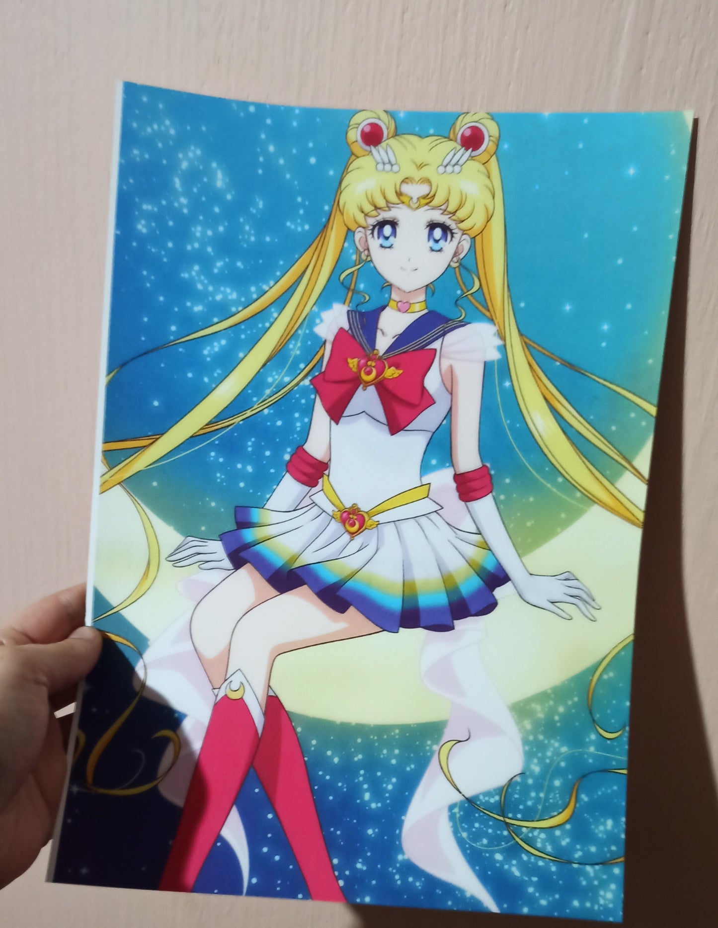 Sailor Moon - Manga Larga (Serigrafía + Stickers + Afiches)