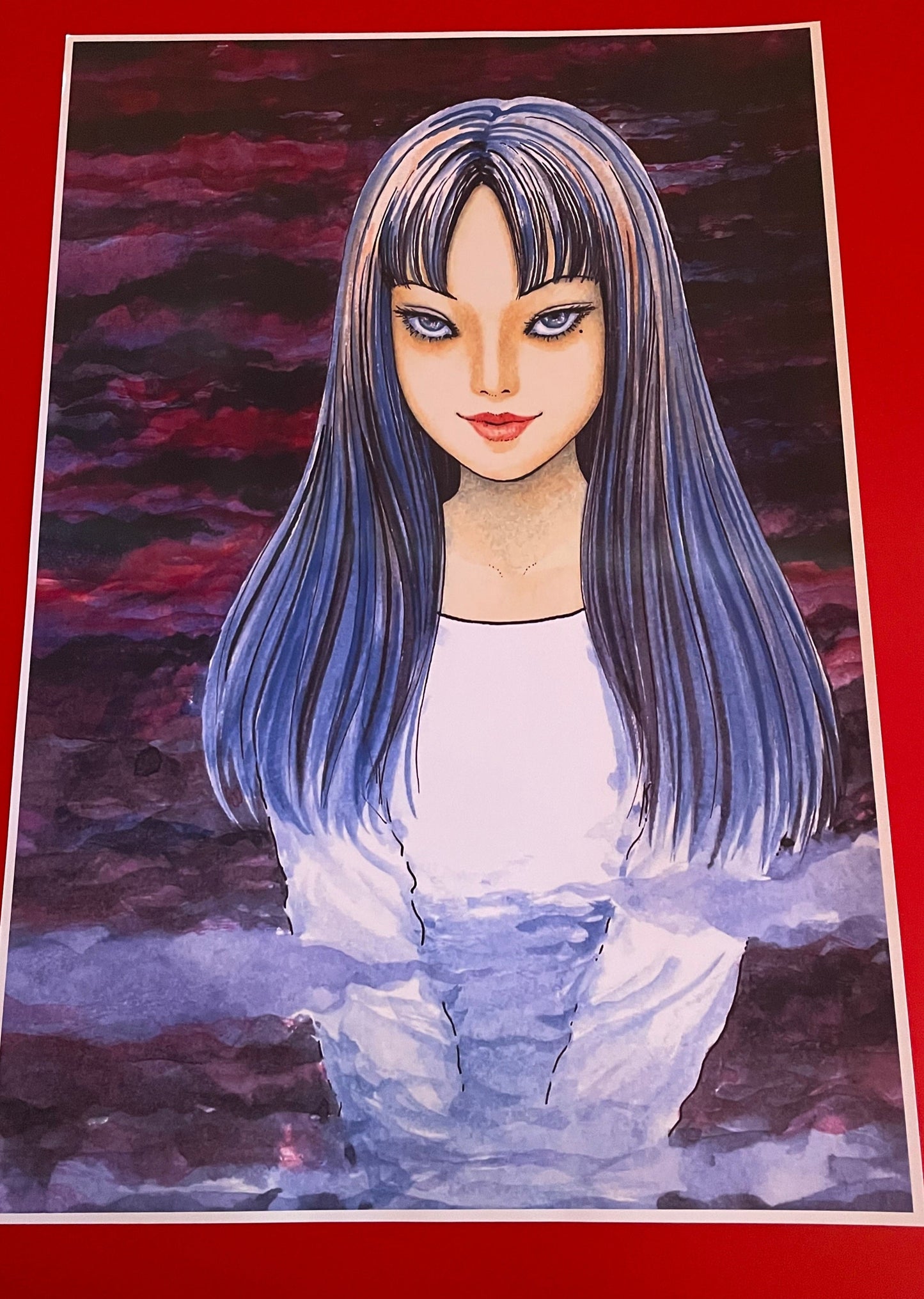 Tomie -Manga Larga (Serigrafía + Stickers + Afiches + Chapitas + Poster)