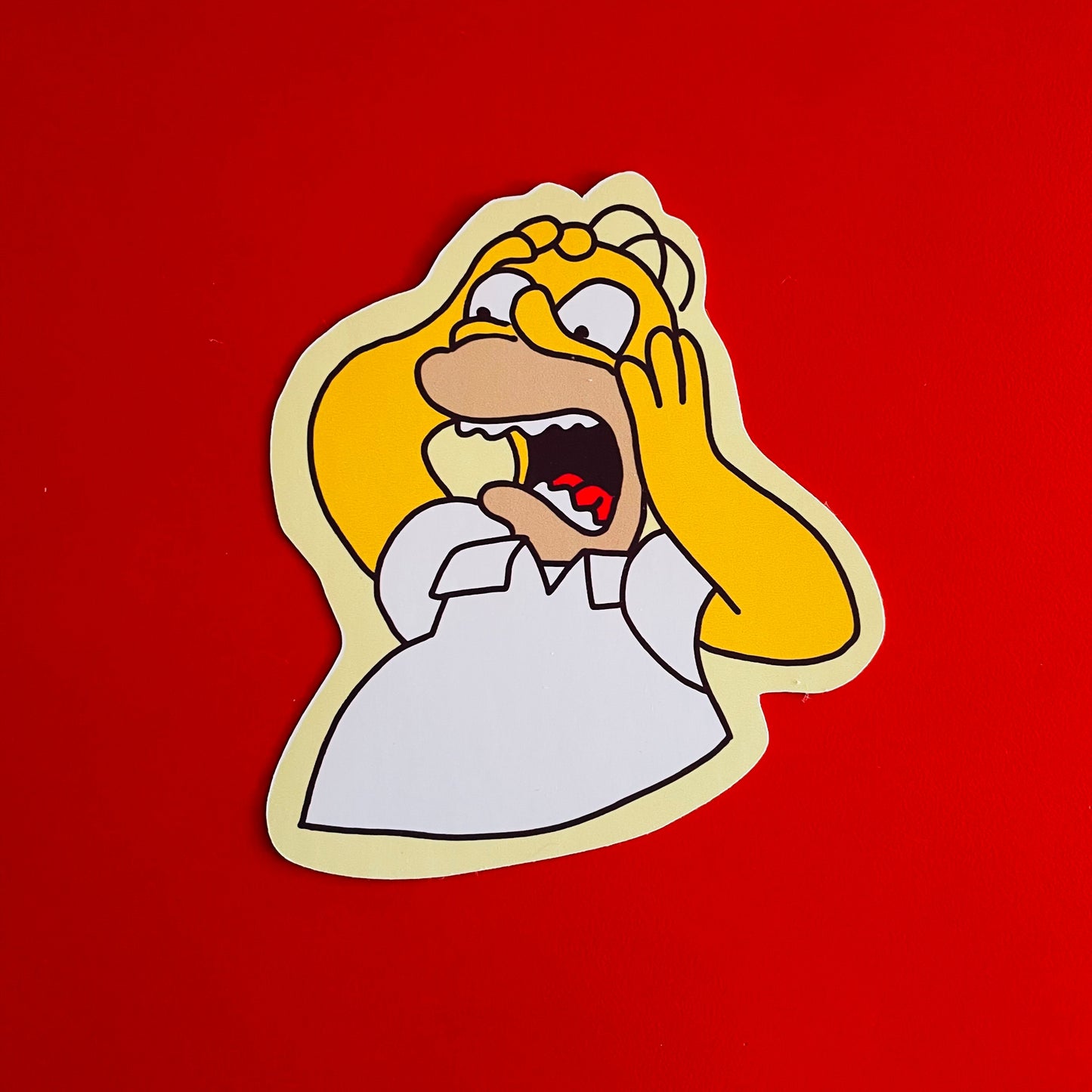 Sticker Homero Loco