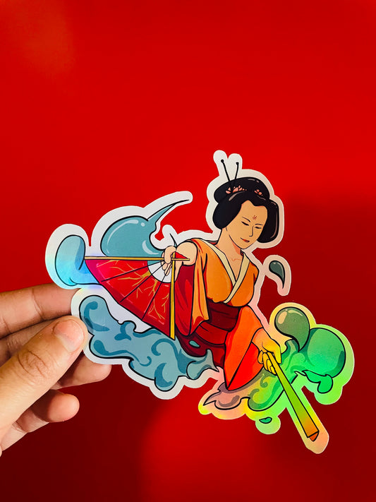 Sticker Geisha