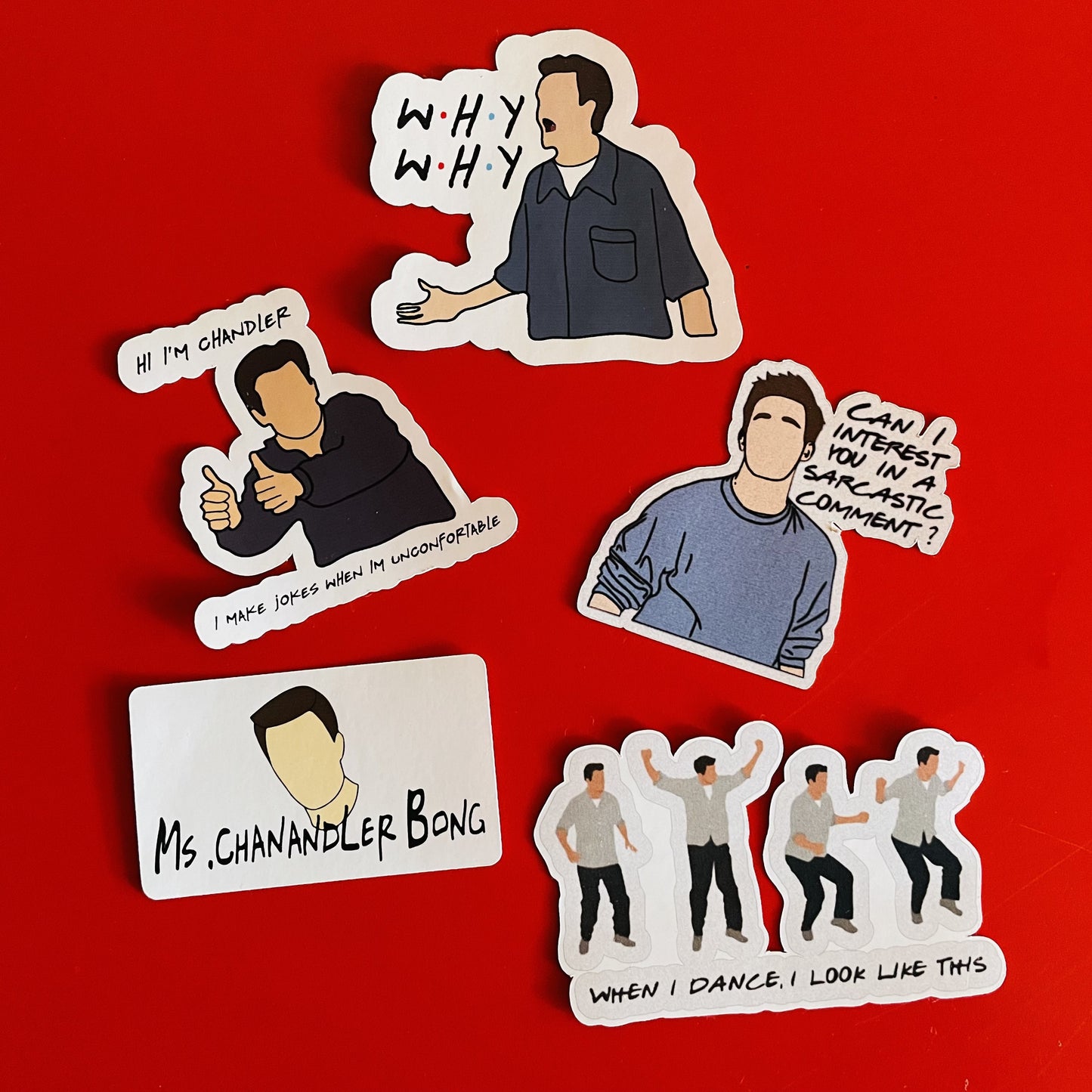 Stickers Pack: Friends/Chandler Bing