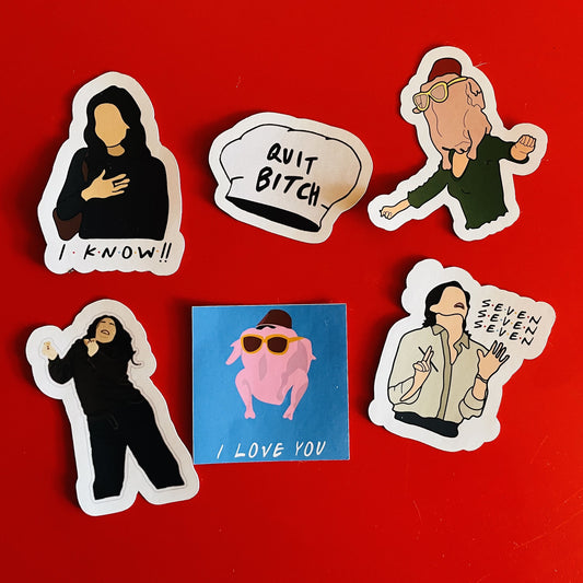 Stickers Pack: Friends/Monica Geller