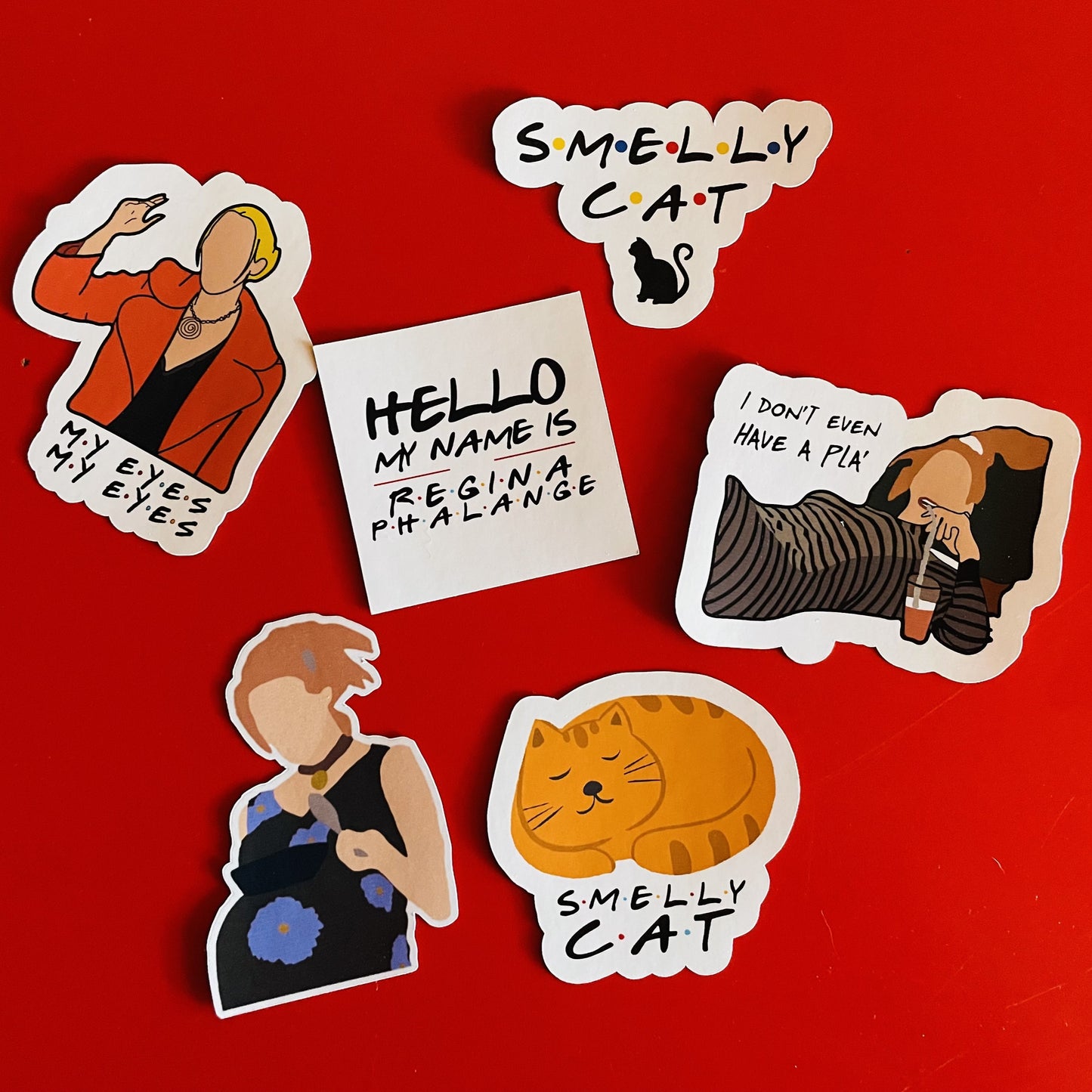 Stickers Pack: Friends/Phoebe Buffay