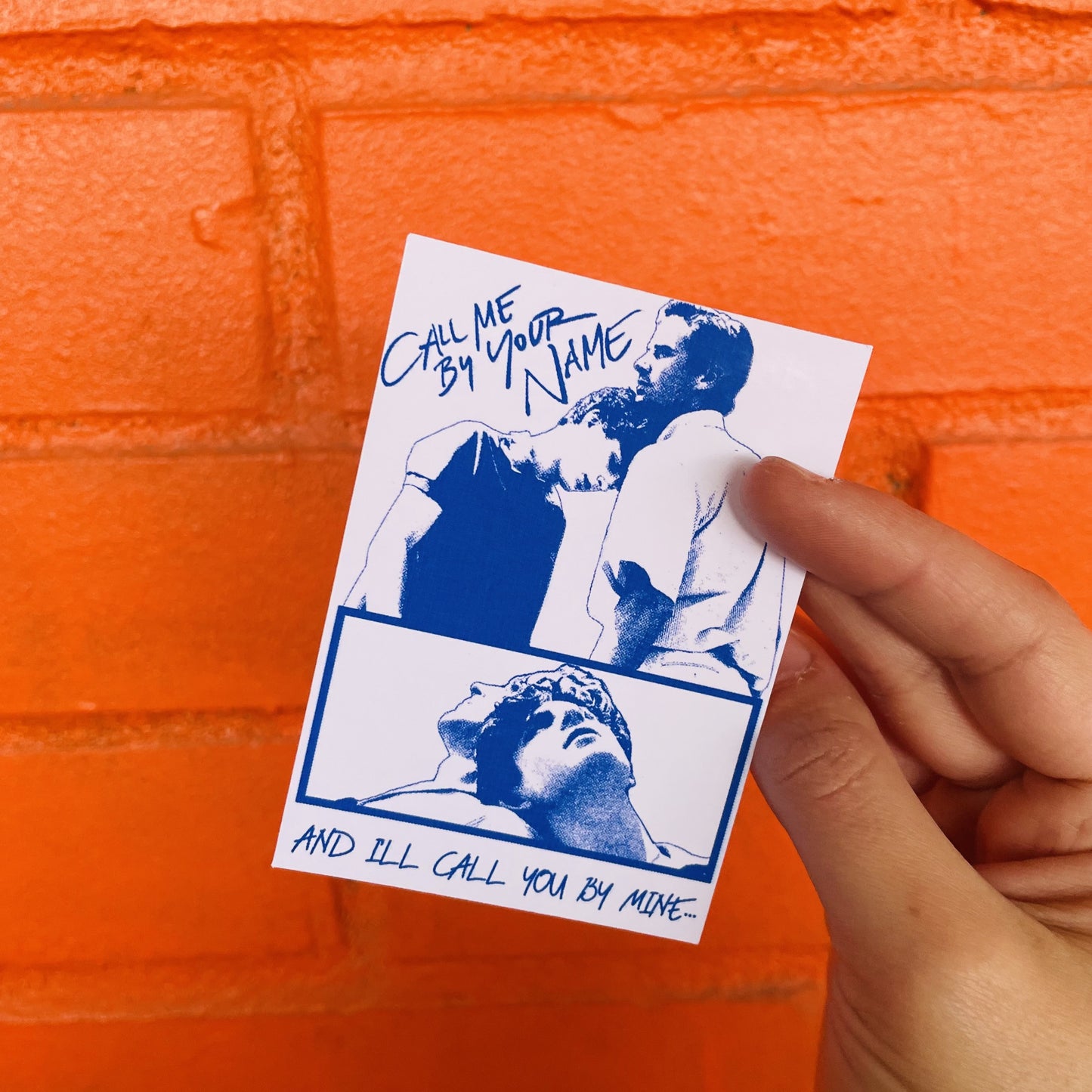 Sticker Call Me By Your Name