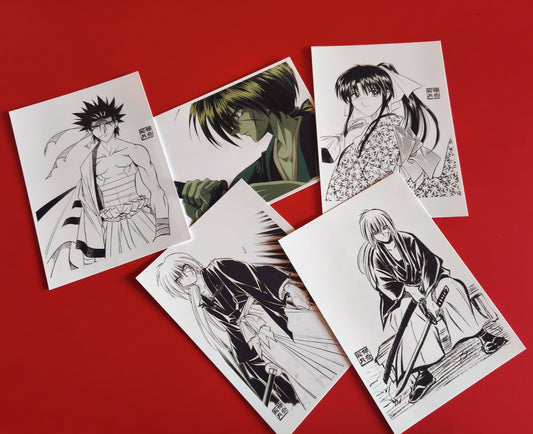 5 POSTCARDS GRATIS