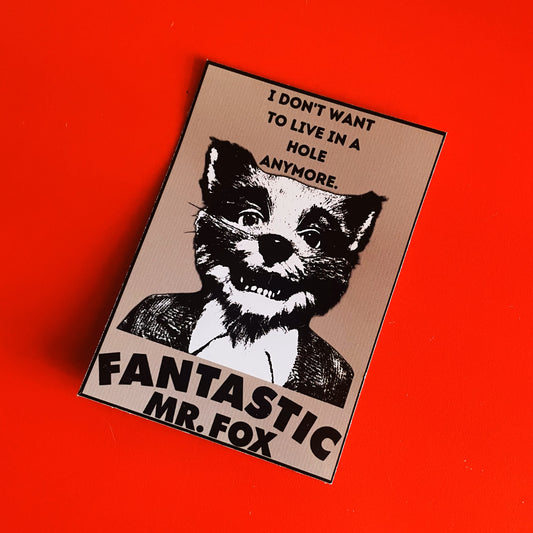 Sticker Fantastic Mr. Fox