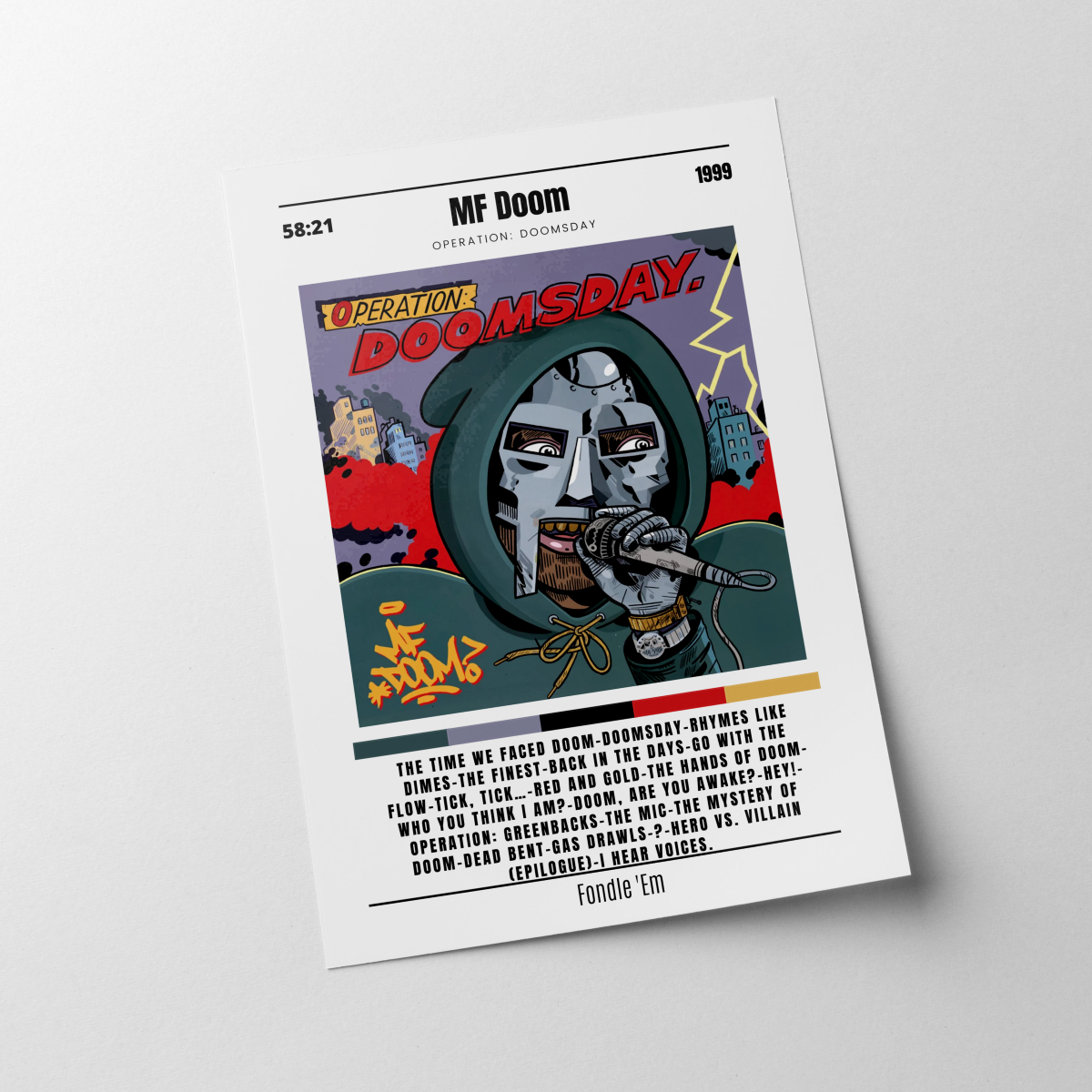 Posters - MF DOOM