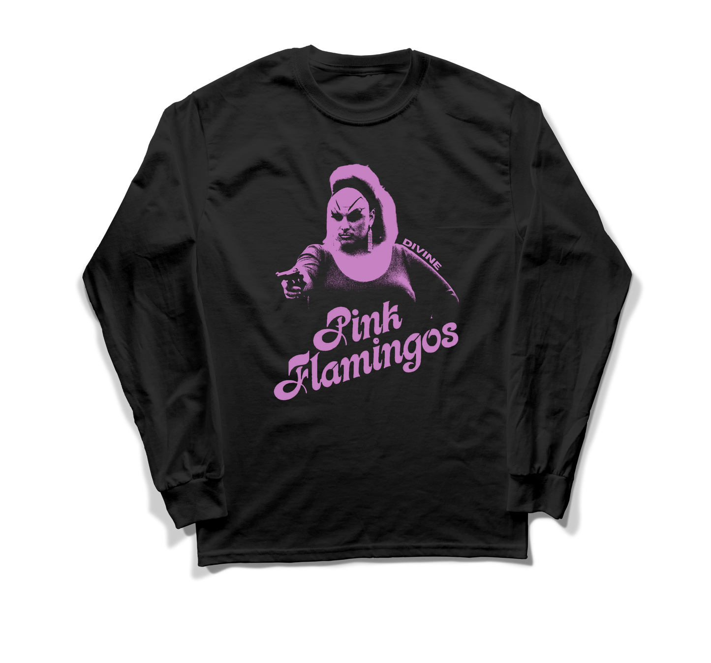 Pink Flamingos - Manga Larga