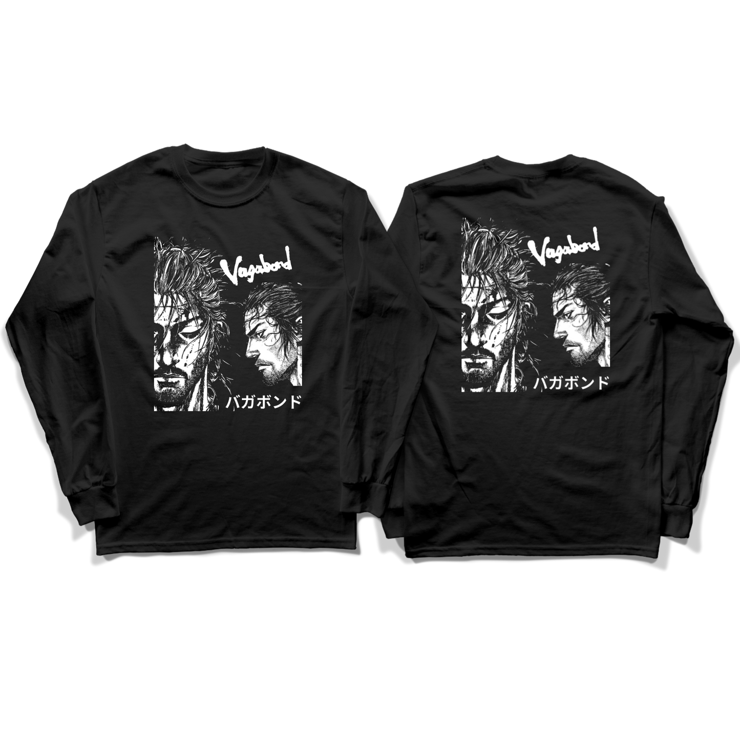 Vagabond Manga Larga Visual Print