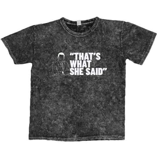 That's What She Said / Mineral Wash