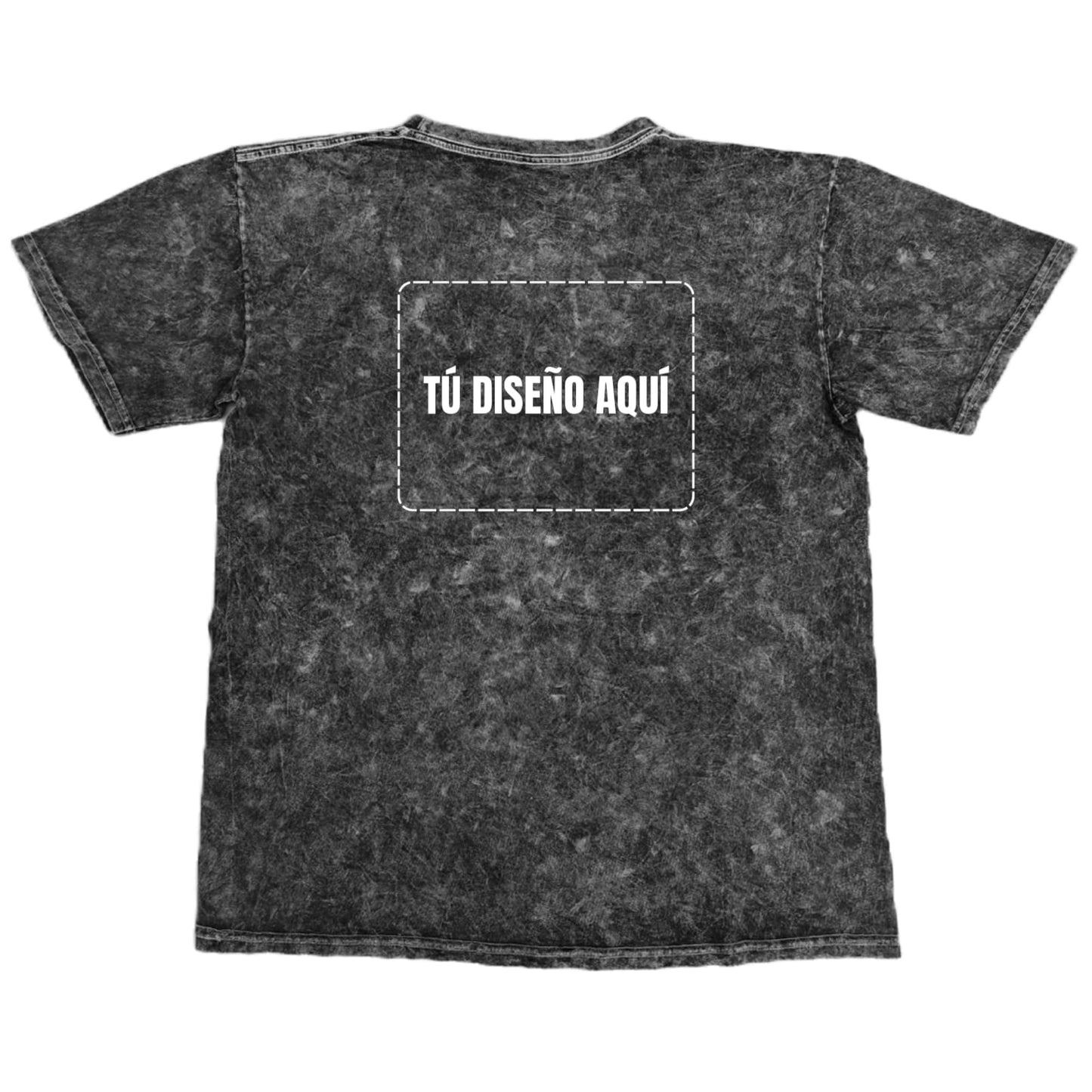 Poleras Personalizadas A4 - Manga Corta/ Mineral Wash