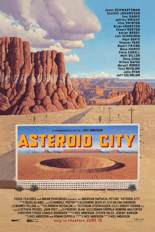 Poster:  Asteroid City