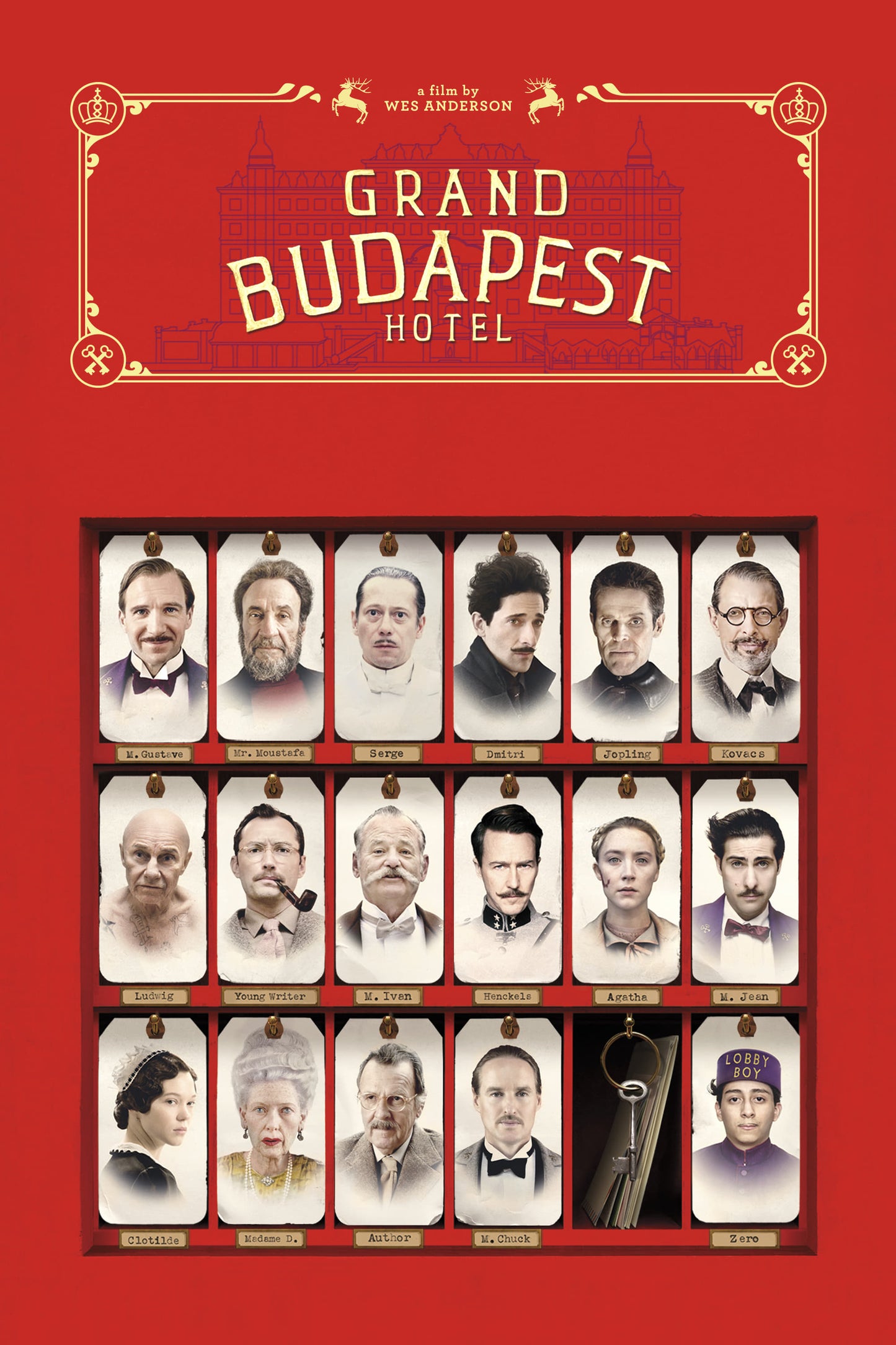 Poster:  The Grand Budapest Hotel