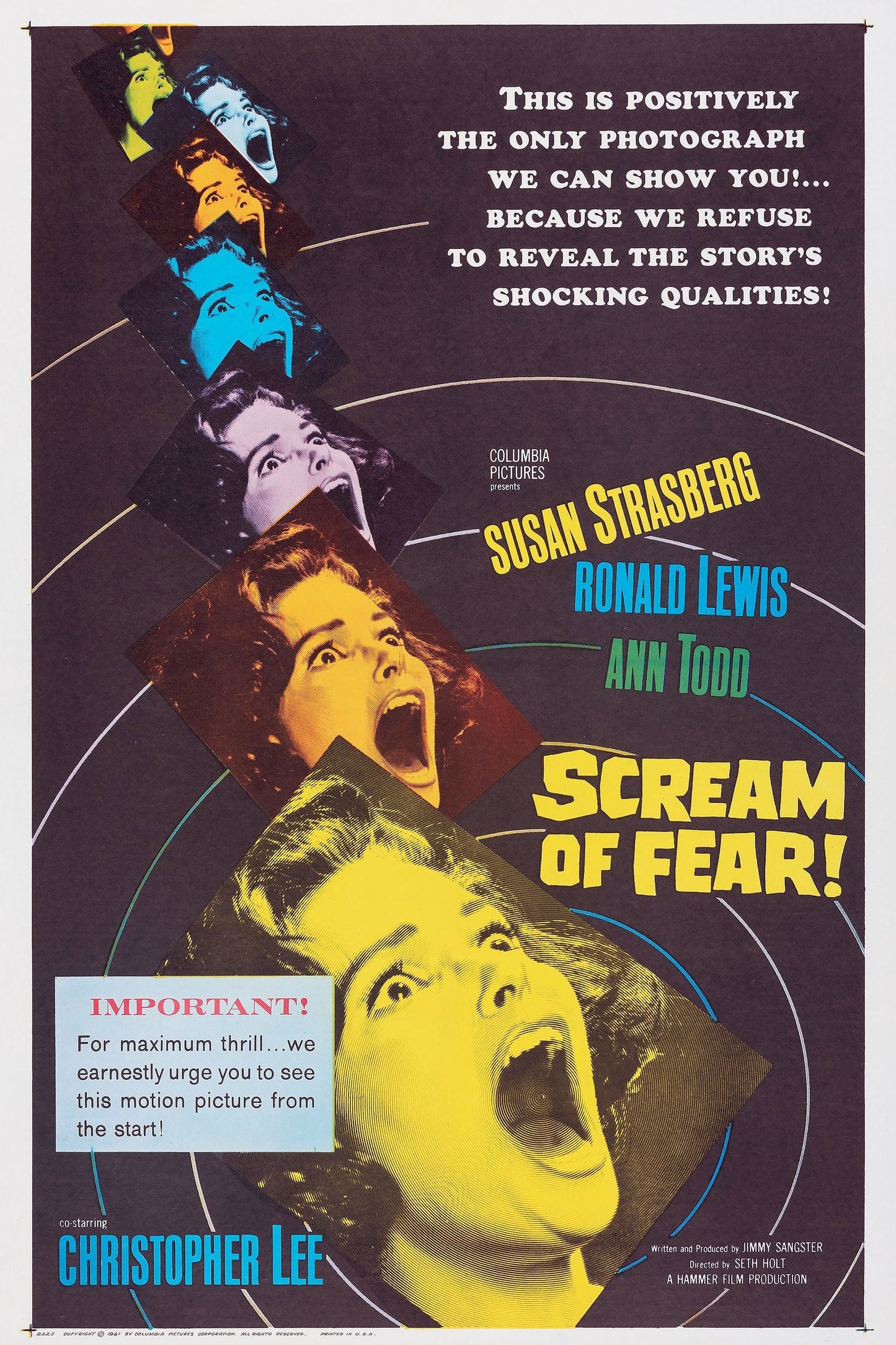 Poster: Scream of Fear