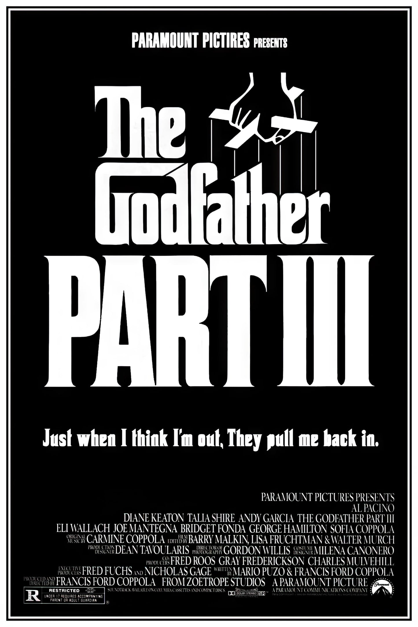 Poster: The Godfather/Part III