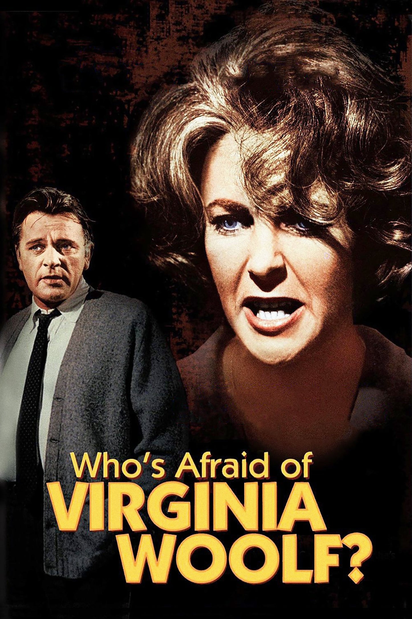 Poster:  Who's Afraid of Virginia Woolf?