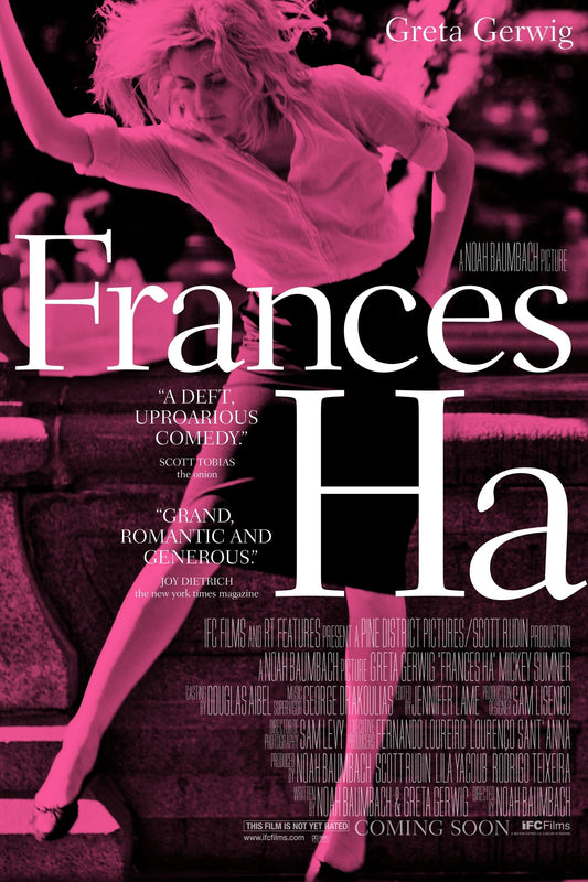 Poster:  Frances Ha