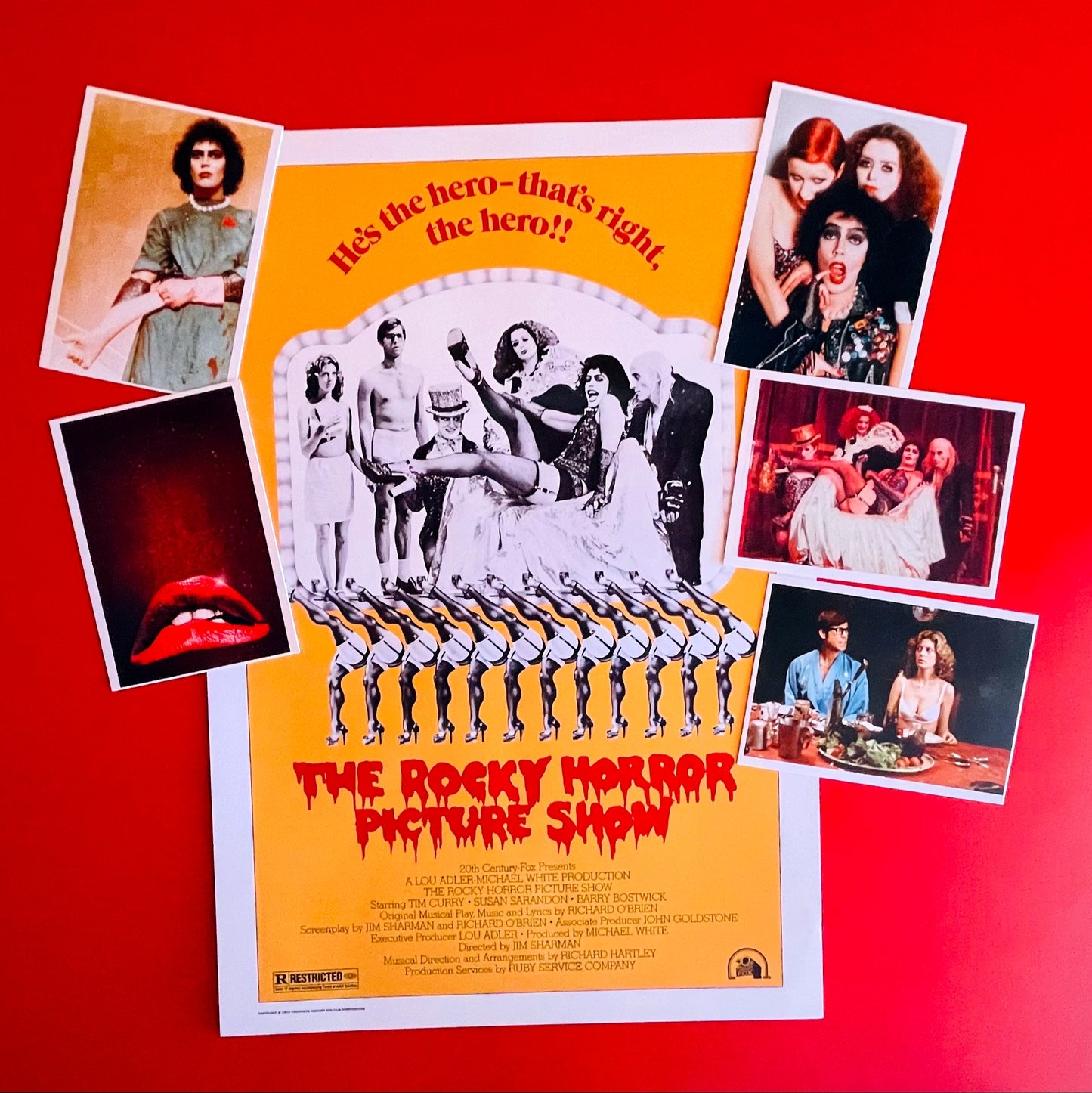 The Rocky Horror Picture Show - Postcards + Poster