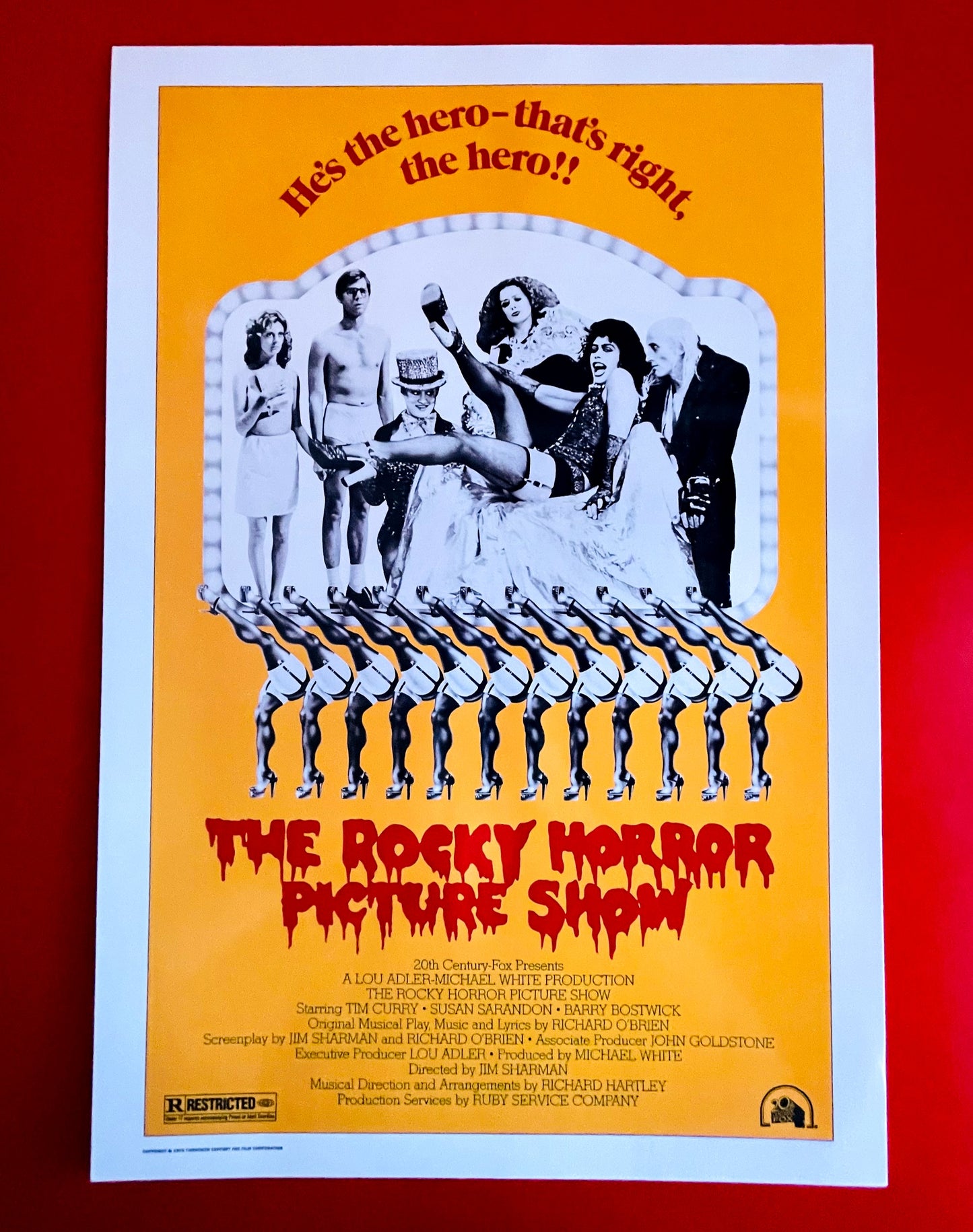 The Rocky Horror Picture Show - Postcards + Poster