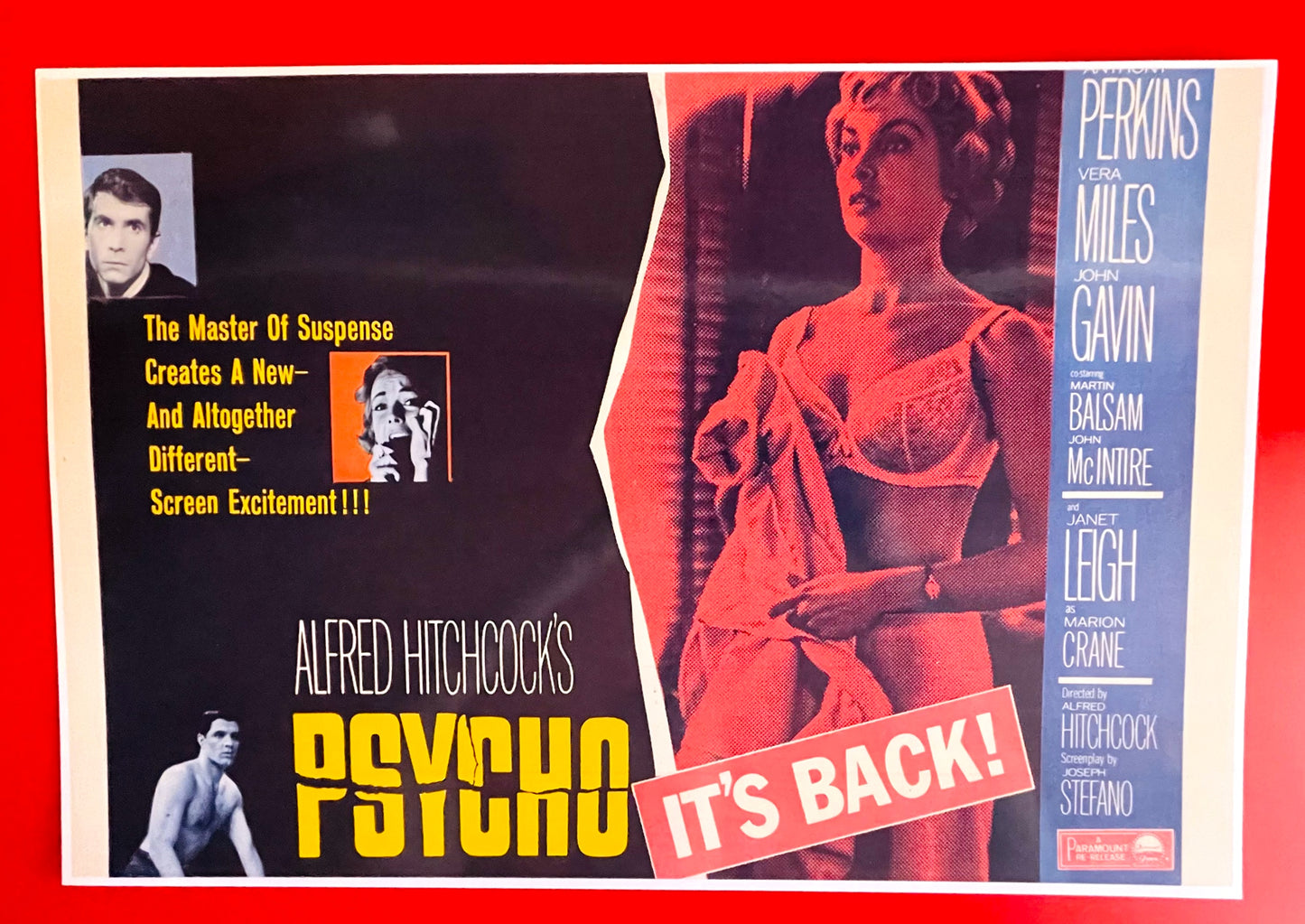 Psycho - Postcards + Poster