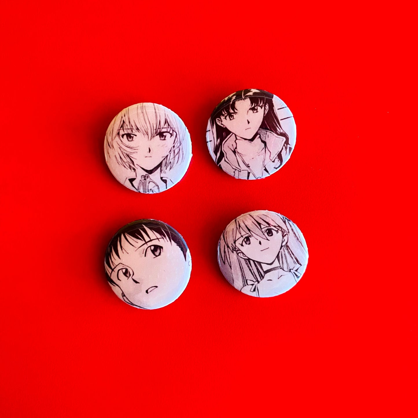 Pack Chapitas - Evangelion