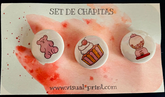 Pack Chapitas