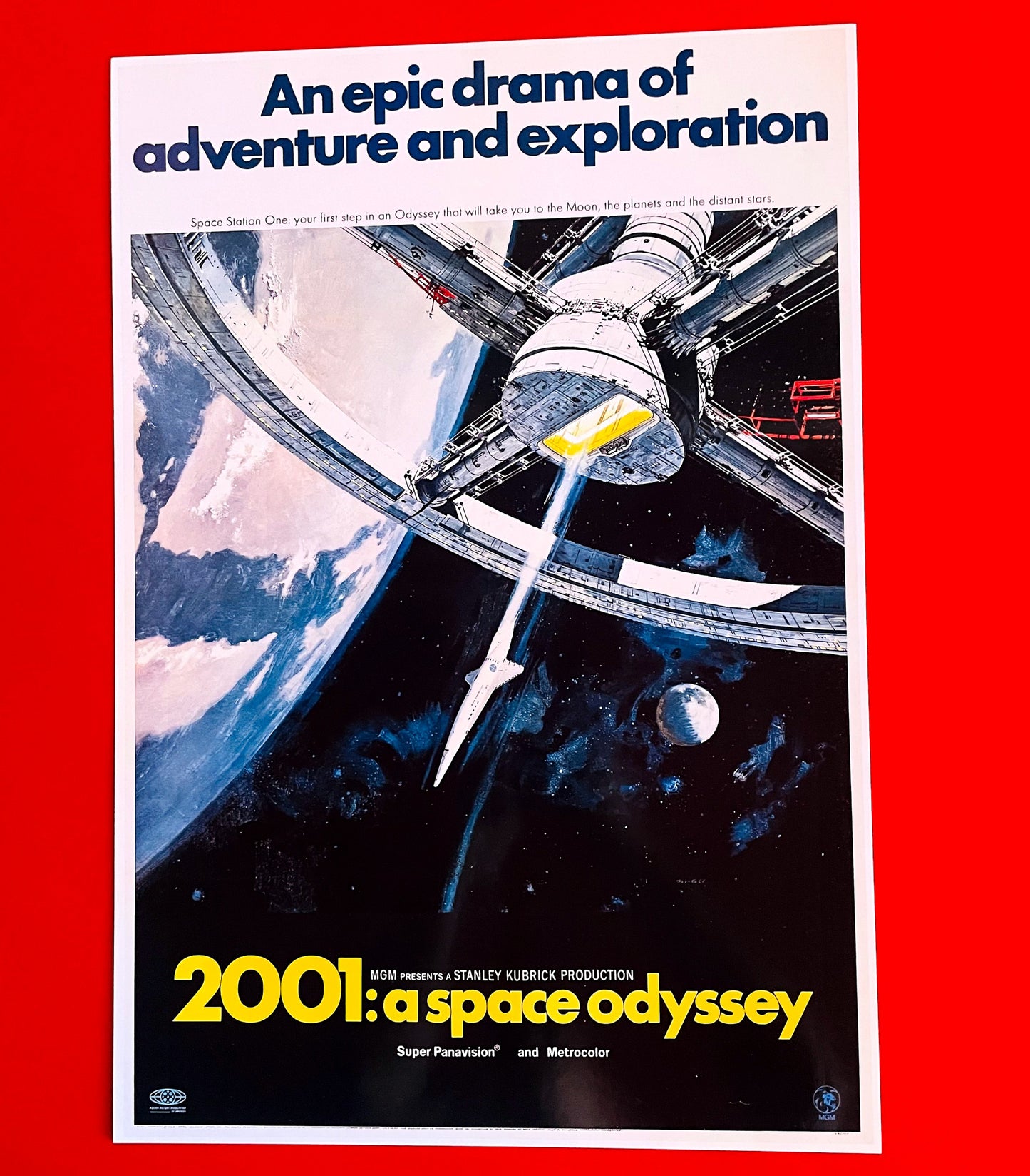 2001 - A Space Odyssey - Postcards + Poster