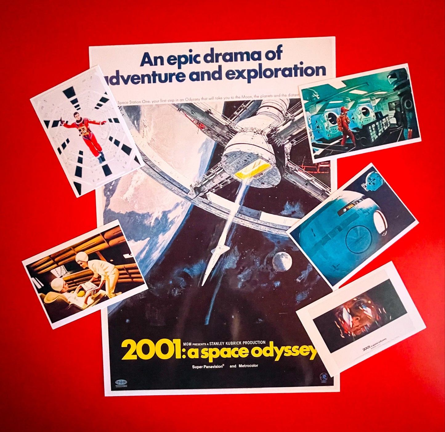 2001 - A Space Odyssey - Postcards + Poster