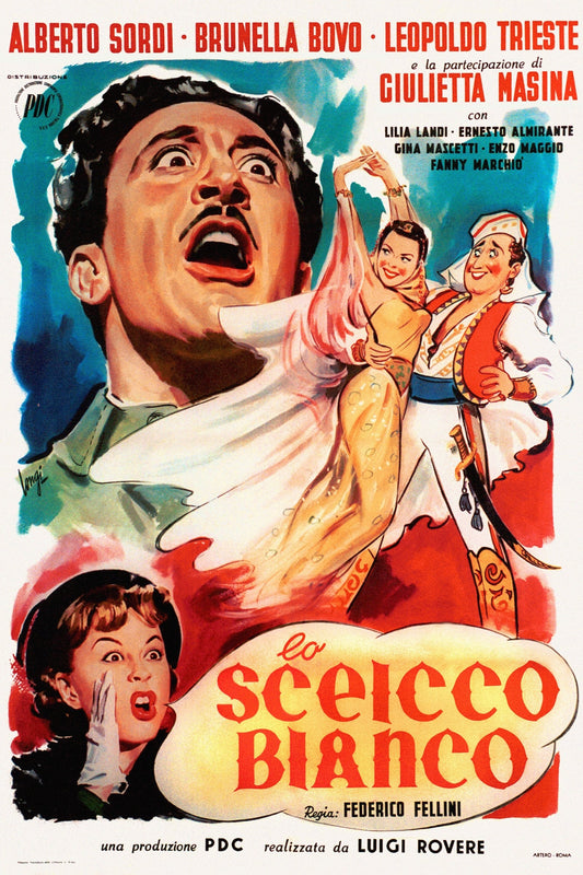 Poster: Lo Sceicco Bianco