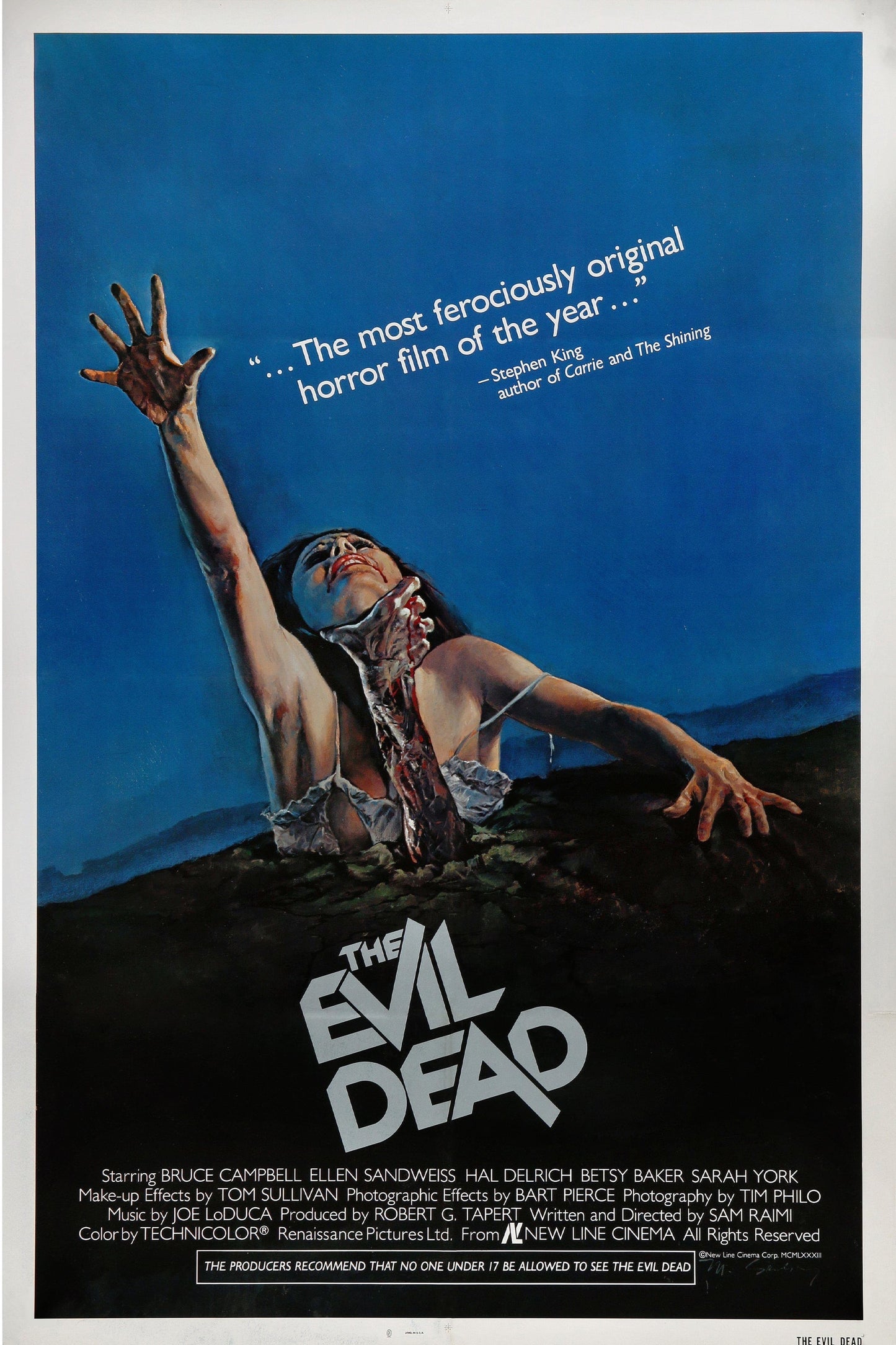 Poster: The evil dead