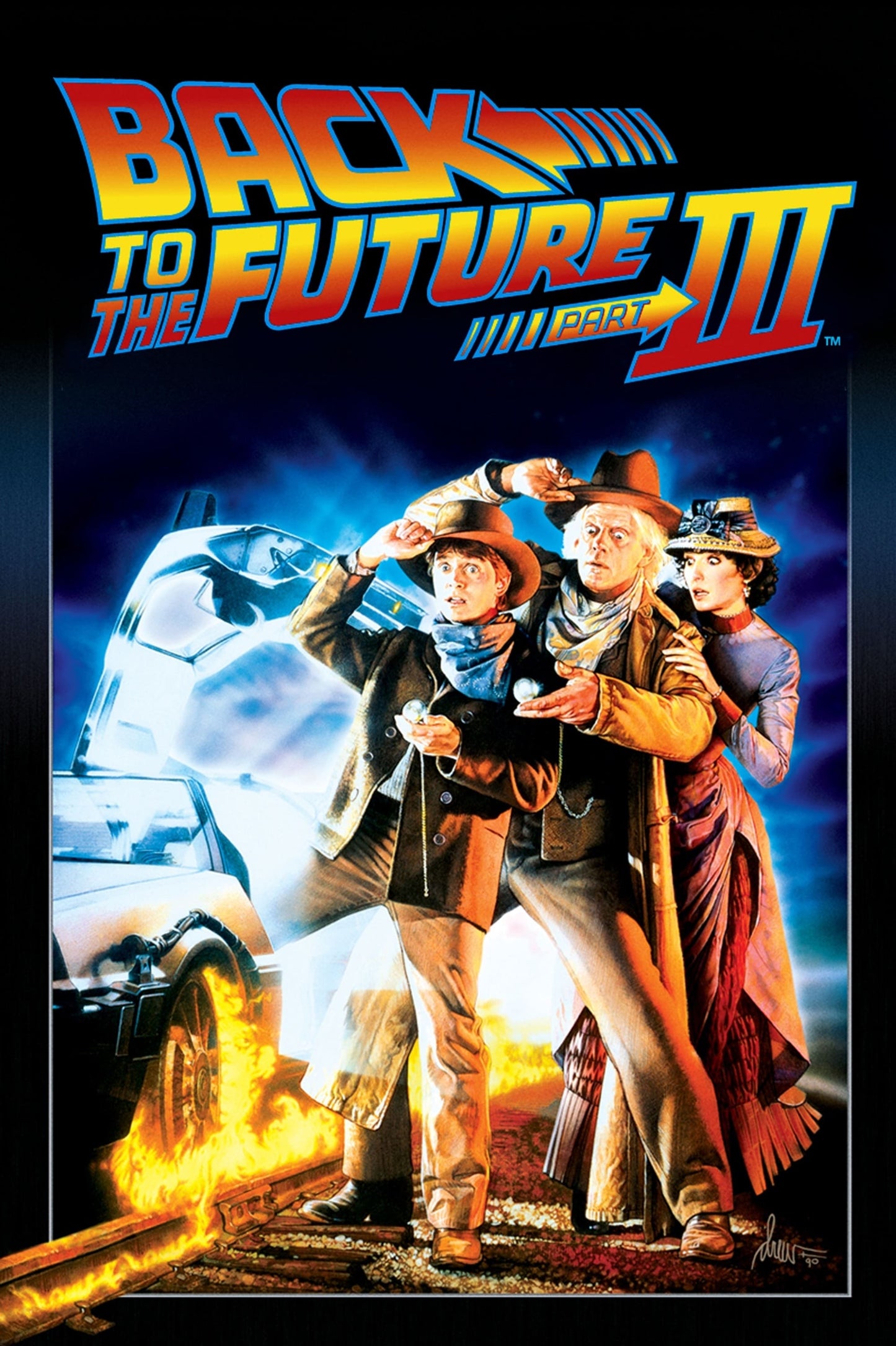 Poster: Back to the future III